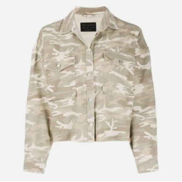 All Saints camo shacket - Picture 1 of 5